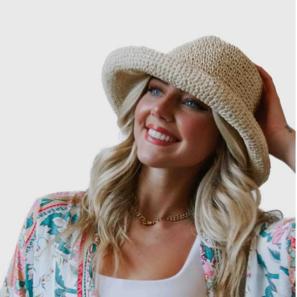 Brand New Pretty Simple beach hat
